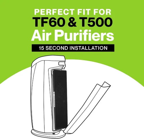 Vista 6 de Durabasics Filtros HEPA compatibles con Alen T500-2 filtros de repuesto