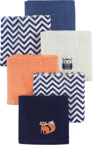 Vista 12 de Hudson Baby Paños unisex de algodón súper suave para bebé, ancla, talla única
