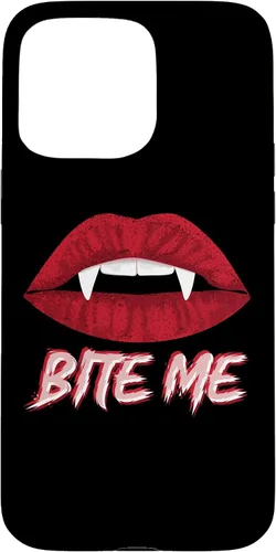Vista 31 de Bite Me Vampire Fangs DIY Halloween for Aspiring Dracula Case for iPhone 17