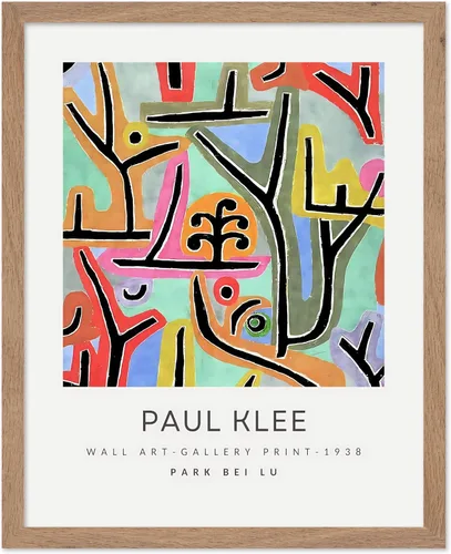 Vista 61 de Poster Master Póster vintage de Paul Klee – Impresión retro de cómicos – Arte de dibujo – Arte abstracto – Regalo para hombres y mujeres – Estilo-09