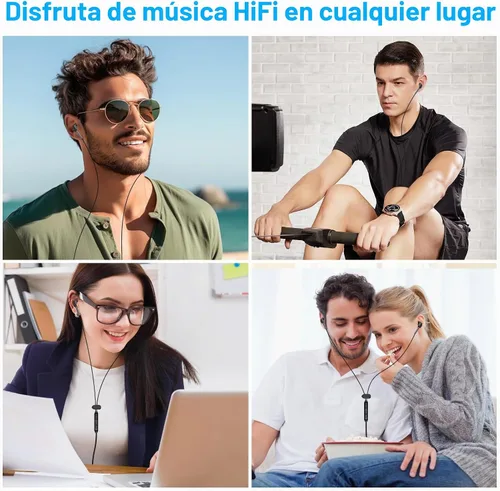 Vista 6 de Samsung Earbuds - Auriculares USB C con cable para Samsung Galaxy A17 A16 Negro