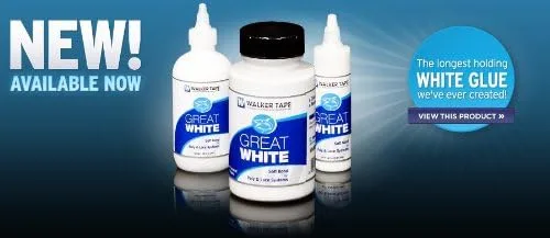 Vista 2 de Gran adhesivo blanco suave 3.4 oz