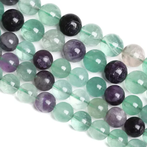 Vista 43 de 4MM 86 piezas Cuentas sueltas de piedra natural de amazonita calcedonia para hacer joyería DIY Pulsera Collar 1 hebra