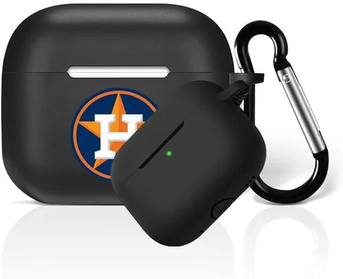 Vista 21 de Funda protectora de silicona para 49ers compatible con AirPods de 1ª/2ª generación, funda de carga, llavero