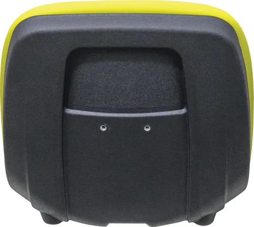 Vista 4 de Asiento de vinilo amarillo para John Deere 5105 y 5205 - Reemplaza el número de pieza de John Deere #RE72933