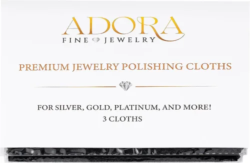 Vista 7 de Soluciones completas de limpieza de joyas para joyas finas y de moda Tarro suave, kit suave y paños de pulido Oro, plata, platino Pendientes
