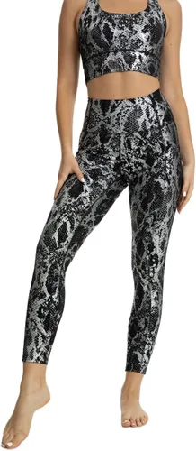 Vista 56 de Malla Queenieke 8030 de yoga, para correr, leggings con color combinado, para mujer