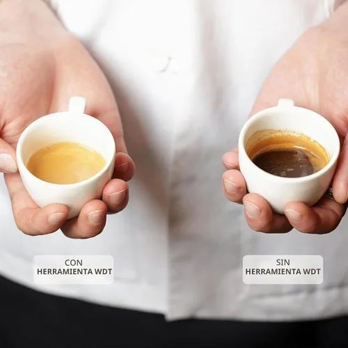 Vista 5 de WDT Tool - Agitadores de café expreso, distribuidor de café, herramientas de barista, herramienta de distribución de agujas de espresso para kit