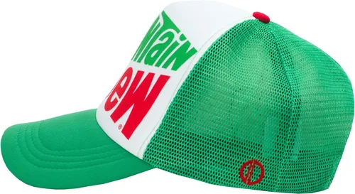 Vista 4 de Odd Sox, Divertida gorra de camionero, Pepsi, Mt. Dew, Sodas, gorra de béisbol novedosa para hombre