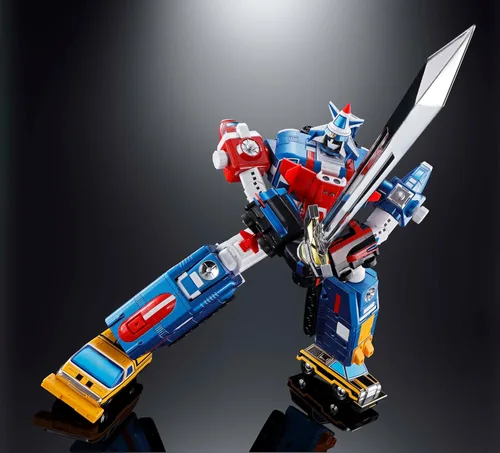 Vista 7 de TAMASHII NATIONS - Flota blindada Dairugger XV - GX-88 VOLTRON2 (Reedición) Figura coleccionable del alma de Chogokin