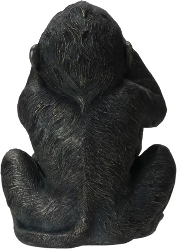 Vista 2 de Pacific Giftware Stacked See No Evil Hear No Evil Speak No Evil Monkeys - Figura de tótem para decoración del hogar y el jardín