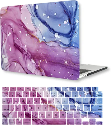 Vista 24 de Funda rígida compatible con MacBook Pro de 13 pulgadas, modelo A1278, versión 2012, 2011, 2010, 2009, 2008, con CD-ROM, funda rígida de plástico