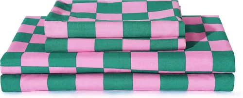 Vista 9 de Best Season Juego de sábanas de 3 piezas, tamaño individual, juego de sábanas de microfibra suave y duradera, bolsillo profundo, resistente a