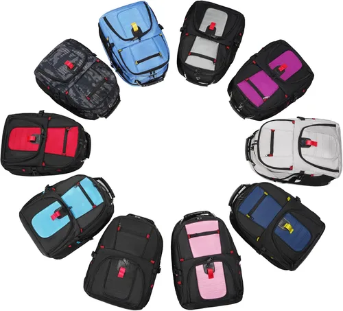 Vista 8 de YOREPEK Mochila de viaje, mochilas para laptop de 15.6 pulgadas para hombres y mujeres, mochila universitaria resistente al agua, bolsa de trabajo