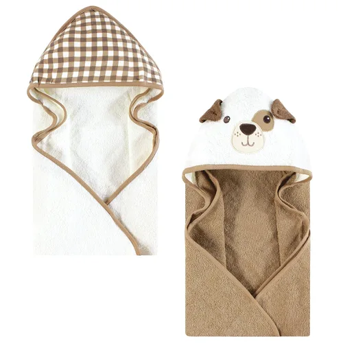 Vista 51 de Hudson Baby Toalla con capucha unisex de algodón con cara de animal para bebé, cocodrilo, talla única