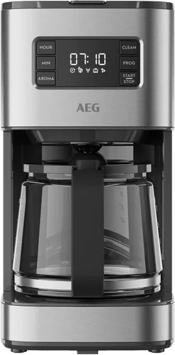 Vista 11 de AEG kettle K5-1-6pcs Deli 5/2400 watts/5 adjustable temperature levels/1.7L/3 times automatic safety shutdown/anti-drip function, one-handed lid