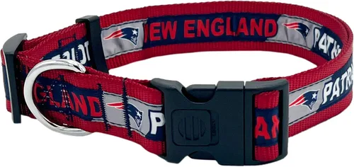 Vista 3 de Collar para mascotas Pets First con licencia NFL Arizona Cardinals, pequeño - Collar para perros resistente, fuerte y duradero. Disponible en 31