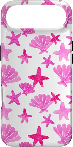 Vista 27 de Coastal Granddaughter Preppy Shells Starfish Ocean Nautical Case for iPhone 17