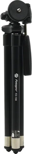 Vista 4 de Fot 817679 Small Tripod FZ-158 Black 8 Tiers 2-Way Head Lightweight Aluminum