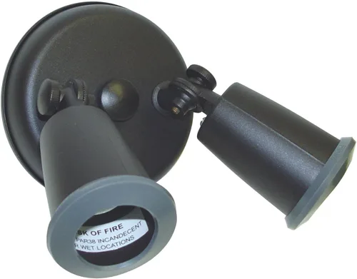 Vista 2 de Satco SF76/684 Dos luces "montaje rápido" al aire libre de aluminio fundido resistente resistente a la intemperie luz de inundación de seguridad