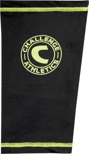 Vista 4 de American Challenge Espinilleras Serie A con manga de compresión