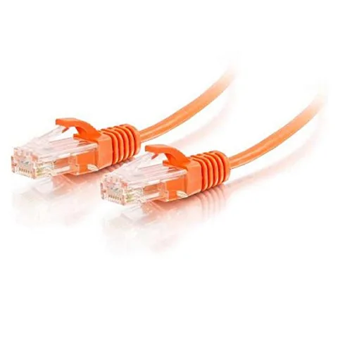 Vista 105 de C2G/Cables to Go 29002 Cables de Red Cat6 Sin Enganches Sin Blindaje (UTP), Paquete de 25, Azul (3 Pies, 0.91 Metros)