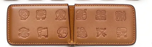 Vista 4 de 12 herramientas de estampado astrológico de cuero, kit de estampado de cuero con signo de estrella de Fyrcomft para manualidades, cinturones