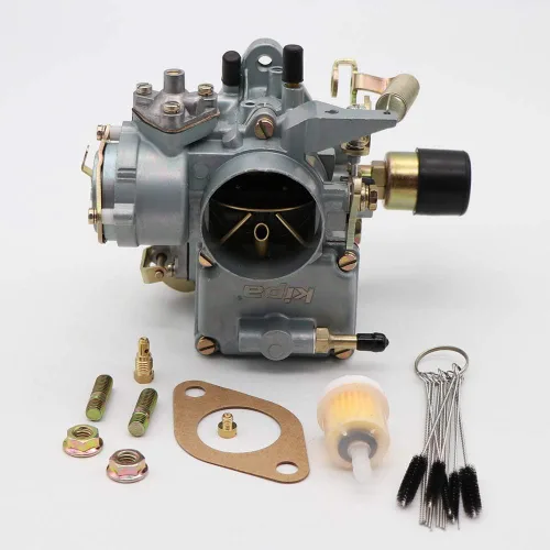 Vista 2 de KIPA Carburador para VW Beetles, Super Beetles, 1971-1979, motor de doble puerto, 1600 cc, 12 V, estrangulador eléctrico 34 PICT-3 Volkswagen Bug