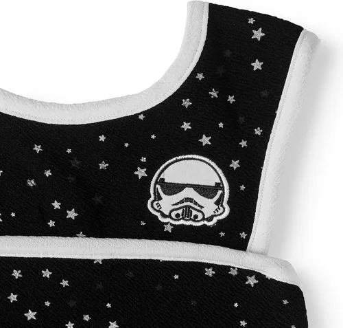 Vista 3 de STAR WARS Vestido patinador Tsum Stormtrooper para niñas y jóvenes, NegroBlanco
