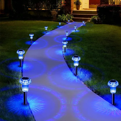 Vista 10 de Priddop Luces solares de Navidad impermeables para exteriores, paquete de Varios