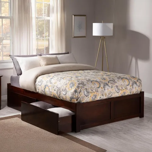Vista 21 de Atlantic Furniture, Madera, Espresso