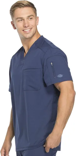 Vista 6 de Dickies Dynamix hombres Scrubs Top V-cuello DK610