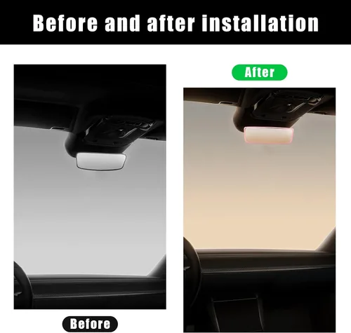 Vista 5 de Marco protector de espejo retrovisor de automóvil, cubierta protectora de silicona para el borde del espejo retrovisor compatible con el modelo 3 Y