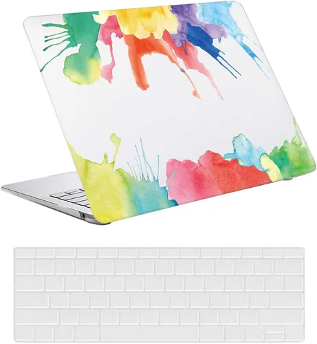 Vista 37 de Funda compatible con MacBook Air de 11 pulgadas 2015 2014 2013 2012 2011 2010 versión A1465 A1370, carcasa rígida de plástico para portátil y CH137