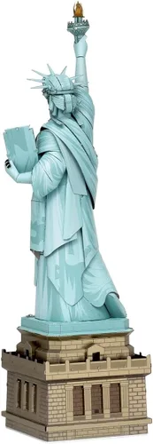 Vista 5 de Fascinations Metal Earth Premium Series Estatua de la Libertad 3D Kit de modelo de metal con pinzas