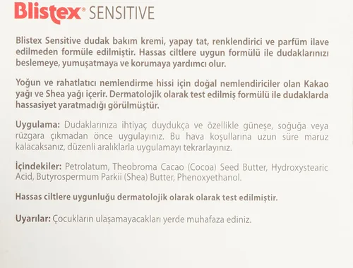 Vista 4 de Blistex Simple & Sensitive Lip Moisturizer 0.15 oz (paquete de 6)