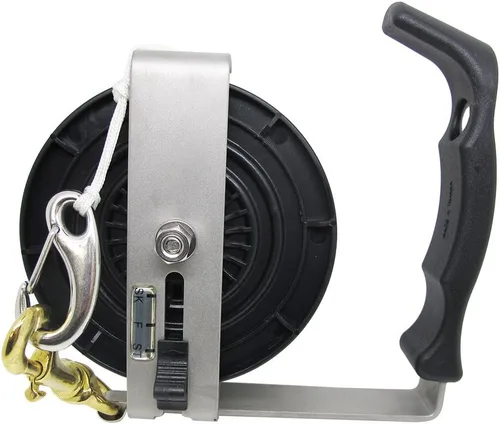 Vista 2 de Scuba Choice Acero Inoxidable Heavy Duty de buceo Dive multiuso carrete 290 ft
