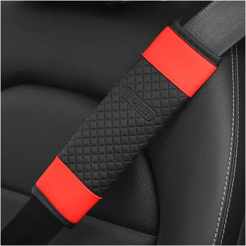 Vista 8 de Bittwee Cojín para Cinturón de Seguridad del Coche para Hombro, 2 Piezas, Funda Suave para Arnés Automotriz para Cojín de Cuello y Correa Protectora