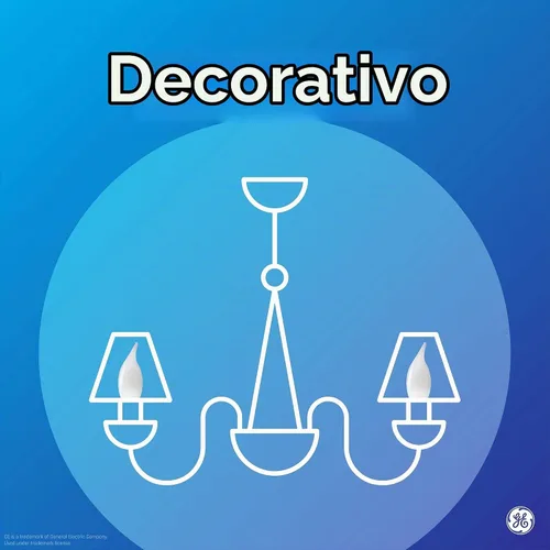 Vista 10 de GE Refresh Bombillas LED, 60 W Eqv, luz diurna, bombillas decorativas, base pequeña (paquete de 8)