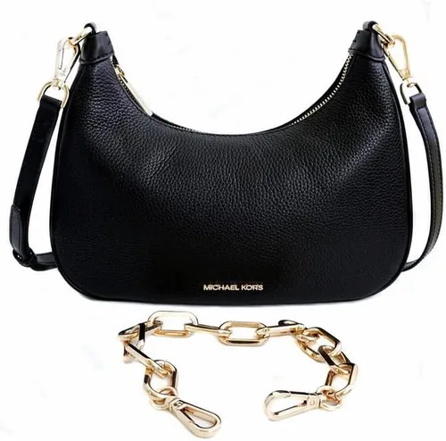 Vista 3 de Michael Kors Bolso de hombro para mujer Cora Bolso grande de cuero con cremallera