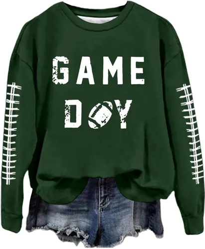 Vista 40 de Sudadera casual para mujer, manga larga, con cuello redondo, ropa de primavera, tallas S-3XL