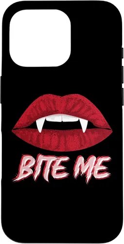 Vista 20 de Bite Me Vampire Fangs DIY Halloween for Aspiring Dracula Case for iPhone 17