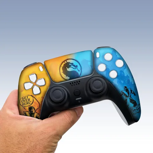 Vista 36 de Battman Custom PS-5 Controller Wireless compatible with Play-Station 5 Console by BCB Controllers Proudly Customized in USA with Permanent