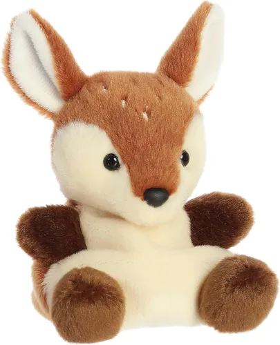 Vista 3 de Aurora® Adorable Palm Pals™ Dalia Fawn™ - Divertido peluche coleccionable para niños y adultos coleccionistas, perfecto para decorar habitaciones
