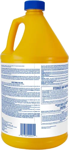 Vista 2 de Zep Commercial 1041688, desinfectante antibacteriano, botella de 1 galón