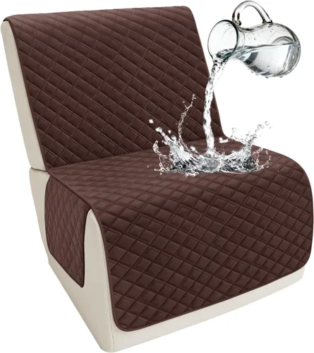 Vista 95 de Arfntevss Fundas para sofá seccional reclinable para sofá seccional en forma de L, funda antideslizante lavable para sofá reclinable con forma de L