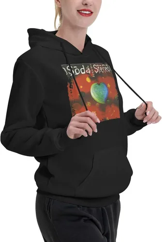 Vista 4 de Taijlao Soda Stereo Dynamo - Sudadera con capucha para mujer manga larga sudadera con capucha