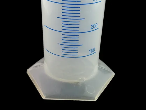 Vista 6 de Winterworm® Cilindro graduado plástico transparente 33.8 fl oz para pruebas de laboratorio