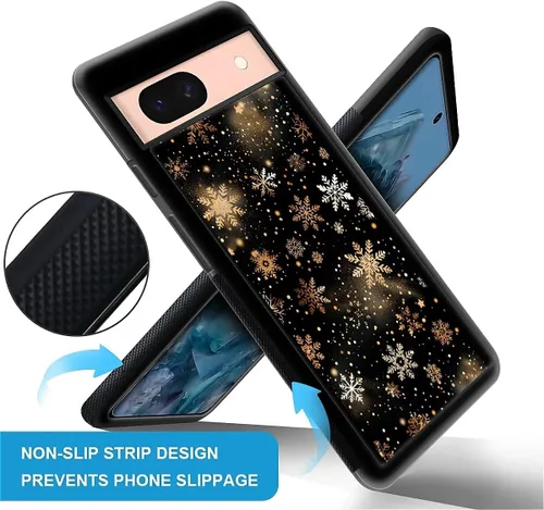 Vista 533 de Compatible con Google Pixel 4A 5G Mobile Case Creative Acrylic Panel trasero Silicona Protección Grip especialmente diseñado para Google Pixel 4A 5G