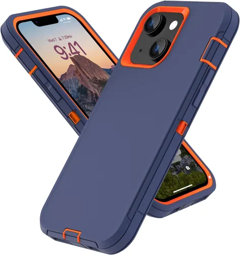 Vista 10 de Sansunto Funda protectora para iPhone 16e, funda protectora para 13, 14, 15, 16E 6.1 pulgadas, resistente a prueba de golpes, a prueba de caídas